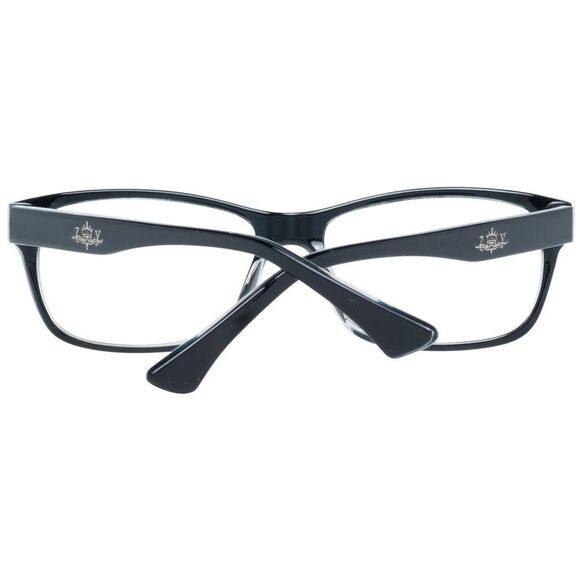 Zadig & Voltaire ZV3602 Black Rectangle Eyeglasses Unisex Black Frames - Picture 3 of 5